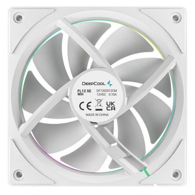 DeepCool FL12 SE WH 3-in-1 Computer case Fan 12 cm White 3 pc(s)