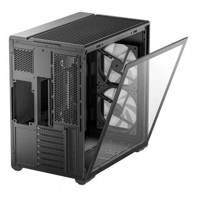 DeepCool CG590 MESH 2F Midi Tower Black