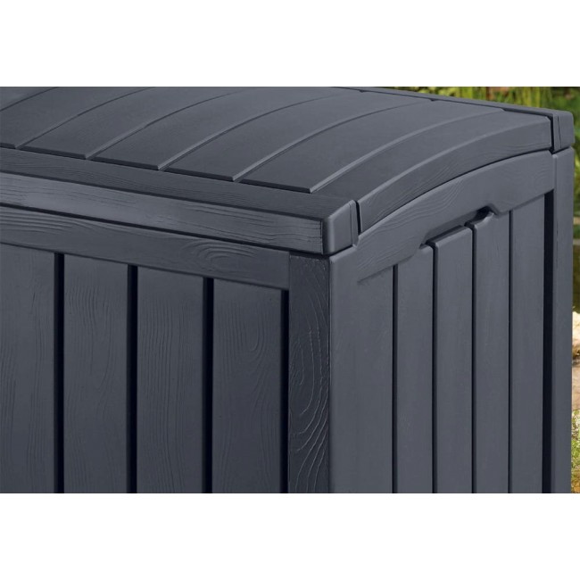 Keter Glenwood Garden storage box 390 l Graphite