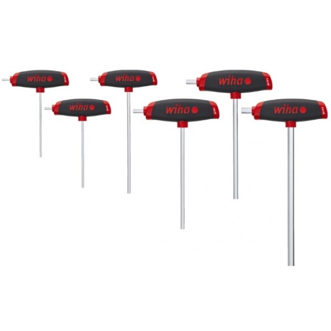 Wiha 45620 hex key T-handle hex key set 6 pc(s)