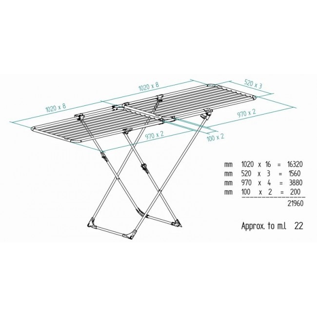 Clothes Dryer Vileda Doble Clothes Dryer Vileda Doble