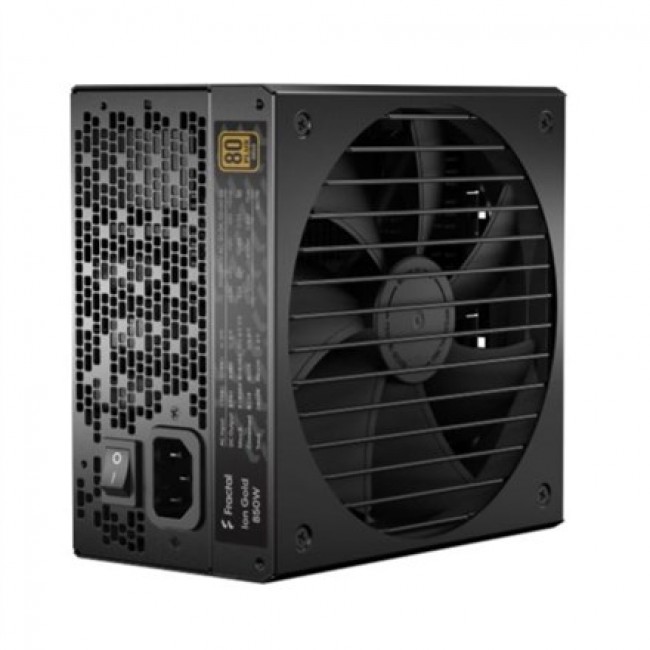 Fractal Design Ion+ 750W Gold power supply unit 24-pin ATX ATX Black Fractal Design Ion+ 750W Gold power supply unit 24-pin ATX ATX Black