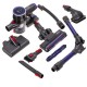 Cordless upright vacuum cleaner Adler AD 7061 allergy-friendly Black, Blue Cordless upright vacuum cleaner Adler AD 7061 allergy-friendly Black, Blue