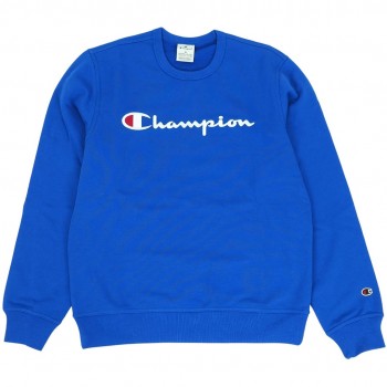 Men's Champion Crewneck Sweatshirt blue 220254 BS008 M