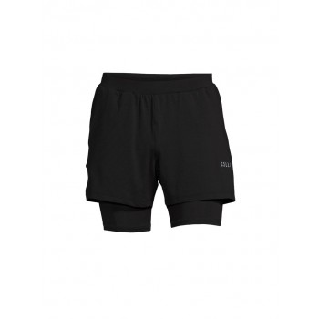 Men's shorts CASALL M Double Layer black