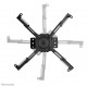 Neomounts CL25-530BL1 Beamer ceiling mount - h 25,5 cm - easy-install - full motion