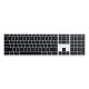 Satechi Slim X3 keyboard Bluetooth numpad silver