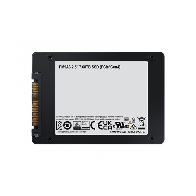 Samsung PM9A3 7.68 TB 2.5 Samsung PM9A3 7.68 TB 2.5