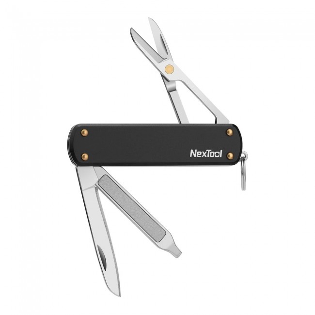 NexTool Mini Pocket Knife NE0141 4-in-1 black