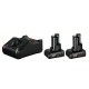 Bosch 1 600 A01 B20 cordless tool battery / charger Battery & charger set
