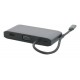 Mobilis 020027 laptop dock/port replicator Wired USB 3.2 Gen 1 (3.1 Gen 1) Type-C Grey
