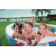 Bestway Inflatable Elliptic Family Pool 2.29m x 1.52m x 51cm - blue
