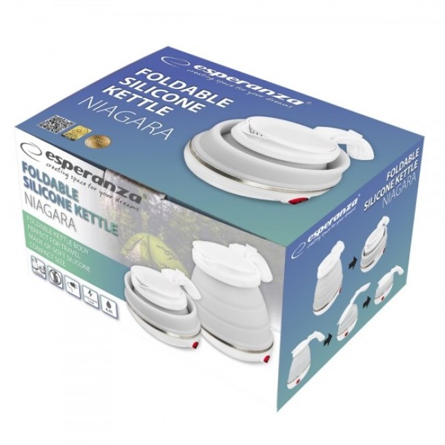 Esperanza EKK023 electric kettle 0.5 L White 750 W Esperanza EKK023 electric kettle 0.5 L White 750 W
