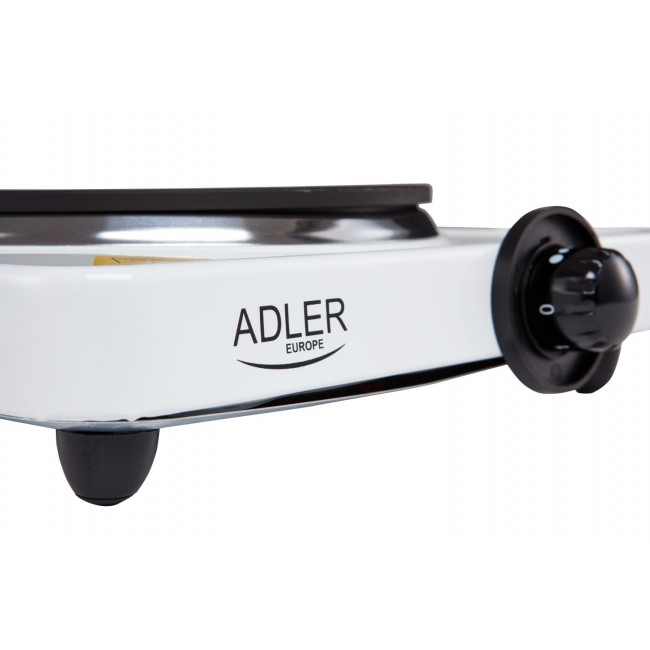 Adler AD 6503 hob White Countertop Sealed plate 1 zone(s) Adler AD 6503 hob White Countertop Sealed plate 1 zone(s)