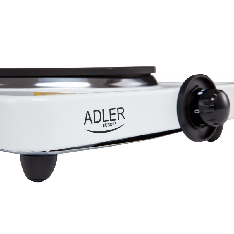 Adler AD 6503 hob White Countertop Sealed plate 1 zone(s) Adler AD 6503 hob White Countertop Sealed plate 1 zone(s)