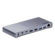 UNITEK D1117AGY01-EU laptop dock/port replicator Wired & Wireless USB4 Grey UNITEK D1117AGY01-EU laptop dock/port replicator Wired & Wireless USB4 Grey