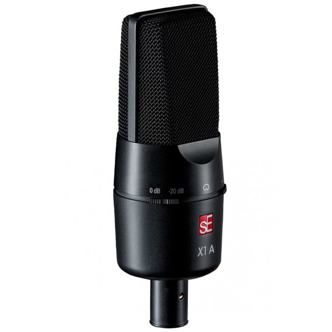 sE Electronics X1 A Black Studio microphone sE Electronics X1 A Black Studio microphone