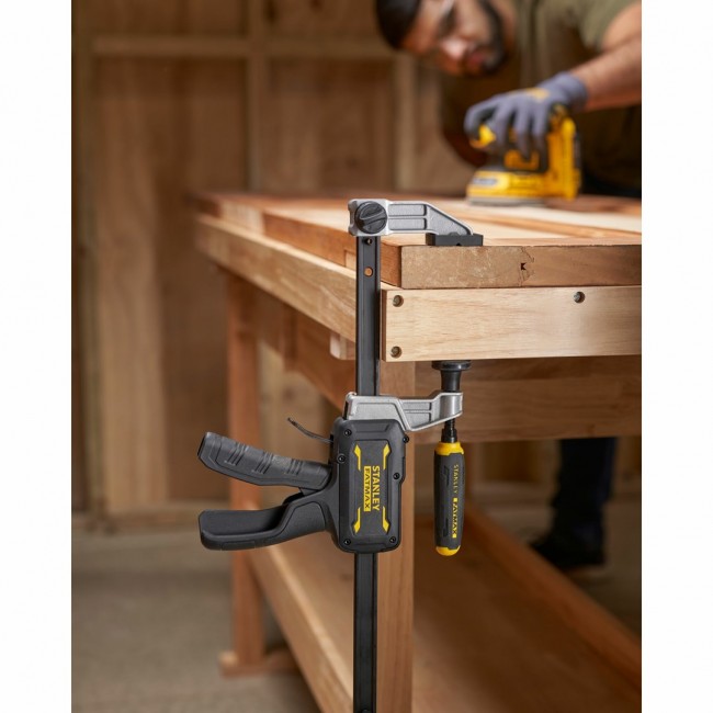 Stanley FATMAX FMHT83008-0 clamp F-clamp 46 cm Black, Grey, Yellow