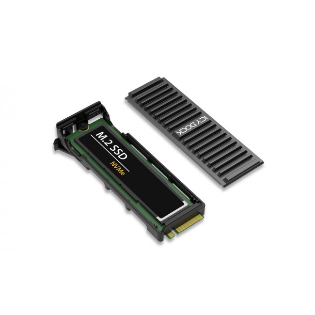 Icy Dock MB312M4P-B interface cards/adapter M.2, PCIe Icy Dock MB312M4P-B interface cards/adapter M.2, PCIe