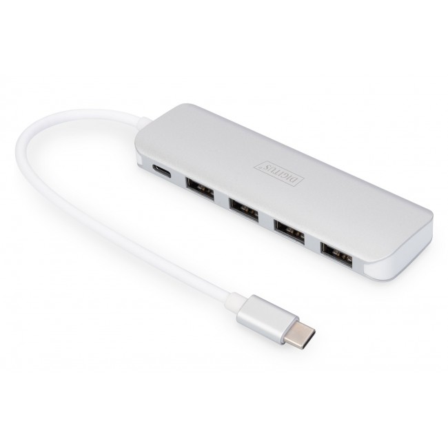Digitus USB Type-CTM 4 port hub (USB 3.0) + PD
