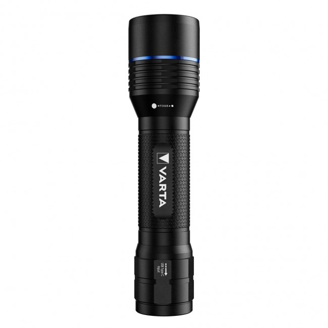 Varta Night Cutter Pro F30R Black Hand flashlight LED