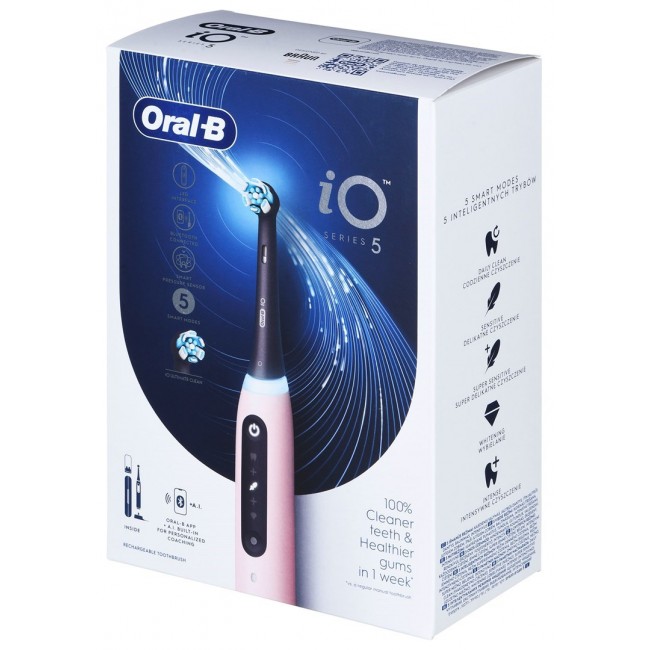 Oral-B iO5 Pink electric toothbrush Oral-B iO5 Pink electric toothbrush