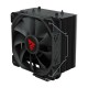 Savio SAVGCOFROSTBLACKX2 computer cooling system Heatsink/Radiatior 12 cm Black