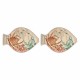 Set of 2 Sea Life melamine fish plates - 33 x 23 cm Set of 2 Sea Life melamine fish plates - 33 x 23 cm