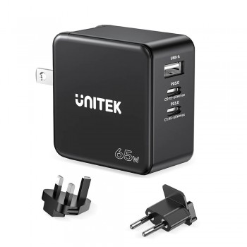 UNITEK P1117B mobile device charger Black
