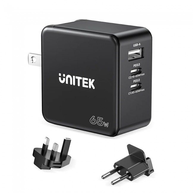UNITEK P1117B mobile device charger Black UNITEK P1117B mobile device charger Black