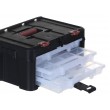 Toolbox KETER Stack'N'Roll (17210831/253380) with 3 organizers Black