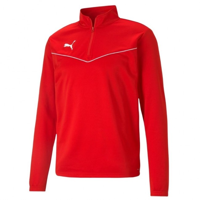 Puma teamRISE 1 4 Zip Top Red 657394 01 XL Men's Sweatshirt Puma teamRISE 1 4 Zip Top Red 657394 01 XL Men's Sweatshirt