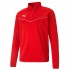 Puma teamRISE 1 4 Zip Top Red 657394 01 XL Men's Sweatshirt