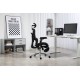Activejet ergonomic office chair YK848 black Activejet ergonomic office chair YK848 black
