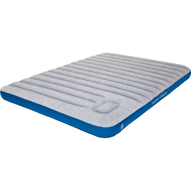 High Peak 40045 air mattress Double mattress Blue, Light grey