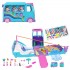 Polly Pocket Pet Mobile Adventure Playset with Micro Dolls & Transforming Camper Van, Pets & Toy Car