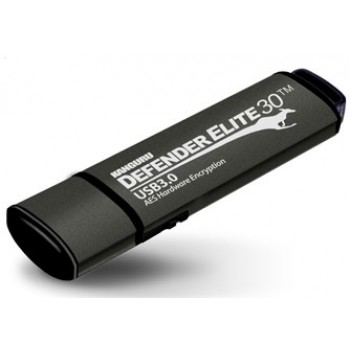 iStorage Kanguru Defender Elite30 USB 3.0 16GB| Secure Flash Drive | FIPS 197 Certified, 256-bit AES hardware encryption (XTS Mode) | TAA Compliant|