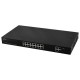 PULSAR SF116 network switch Managed Fast Ethernet (10/100) Power over Ethernet (PoE) 1U Black