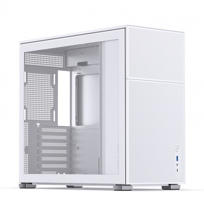 Jonsbo D41 MESH ATX Case, Tempered Glass - white
