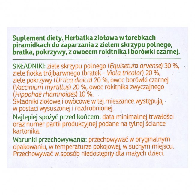 Bonatium Herbal tea Hair, skin and nails Fix 20pcs