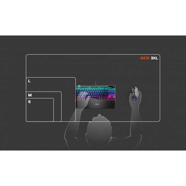 SteelSeries QcK - musematte SteelSeries QcK - musematte