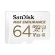 SanDisk Max Endurance 64 GB UHS-I Class 10 MicroSDXC Memory Card