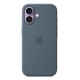 Apple iPhone 17 Silicone Case with MagSafe Anchor Blue