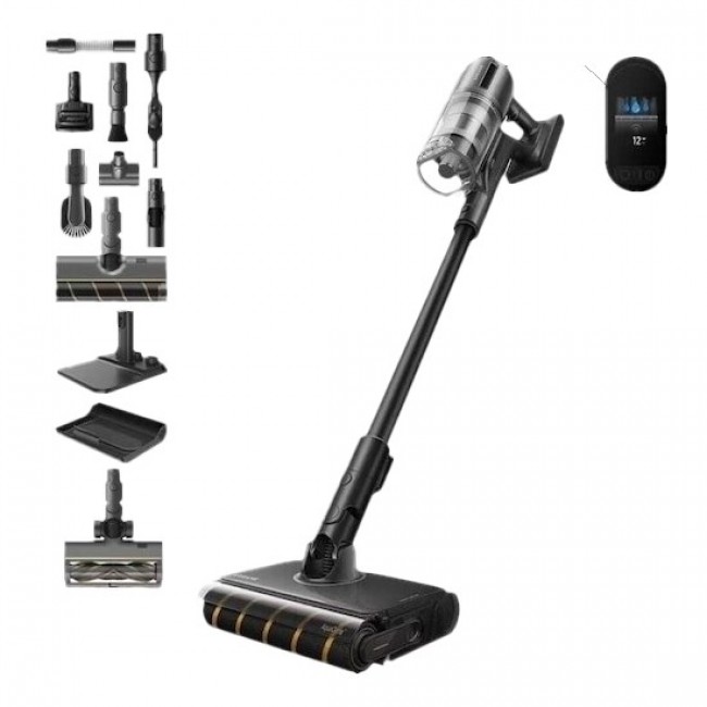 Dreame Z30 AquaCycle 2-in-1 stick vacuum Battery Dry&wet HEPA Bagless 0.6 L 855 W Black 3.2 Ah