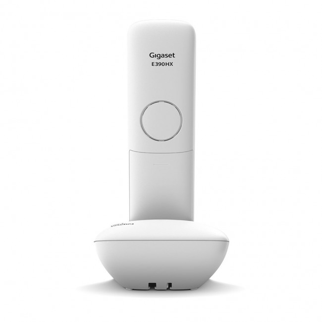 Gigaset E390 Analog/DECT telephone Caller ID White