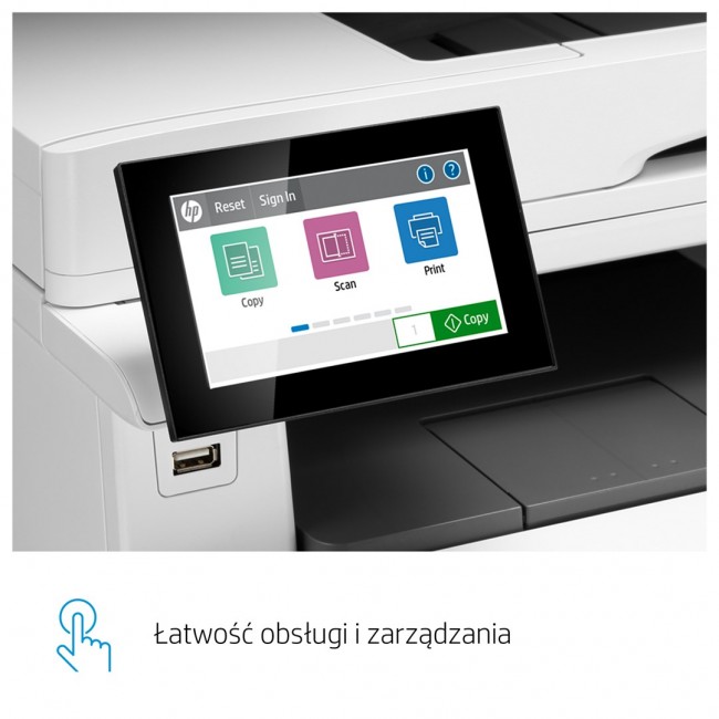 HP Color LaserJet Enterprise LaserJet Enterprise M480f Multifunction Color Printer, Ethernet Only Copier, Scanner