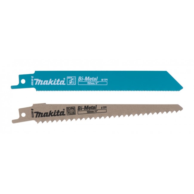 Makita DJR187Z 18V reciprocating sabre saw Blue, Black
