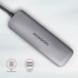 Axagon HMC-5 USB 3.2 Gen 1 hub, 2x USB-A, HDMI, SD/microSD, PD 100W, 20cm USB-C cable