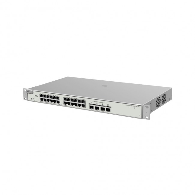 Ruijie Networks RG-NBS5200-24GT4XS-P-V2 network switch Managed L3 Gigabit Ethernet (10/100/1000) Power over Ethernet (PoE) 1U Grey