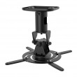 Maclean Projector Ceiling Mount/Hanger, Steel, 180 310 mm, up to 15 kg, MC-208 B